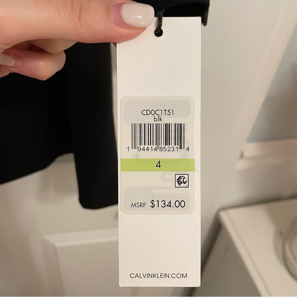 NWT Calvin Klein Long Sleeve Dress - Picture 11 of 12